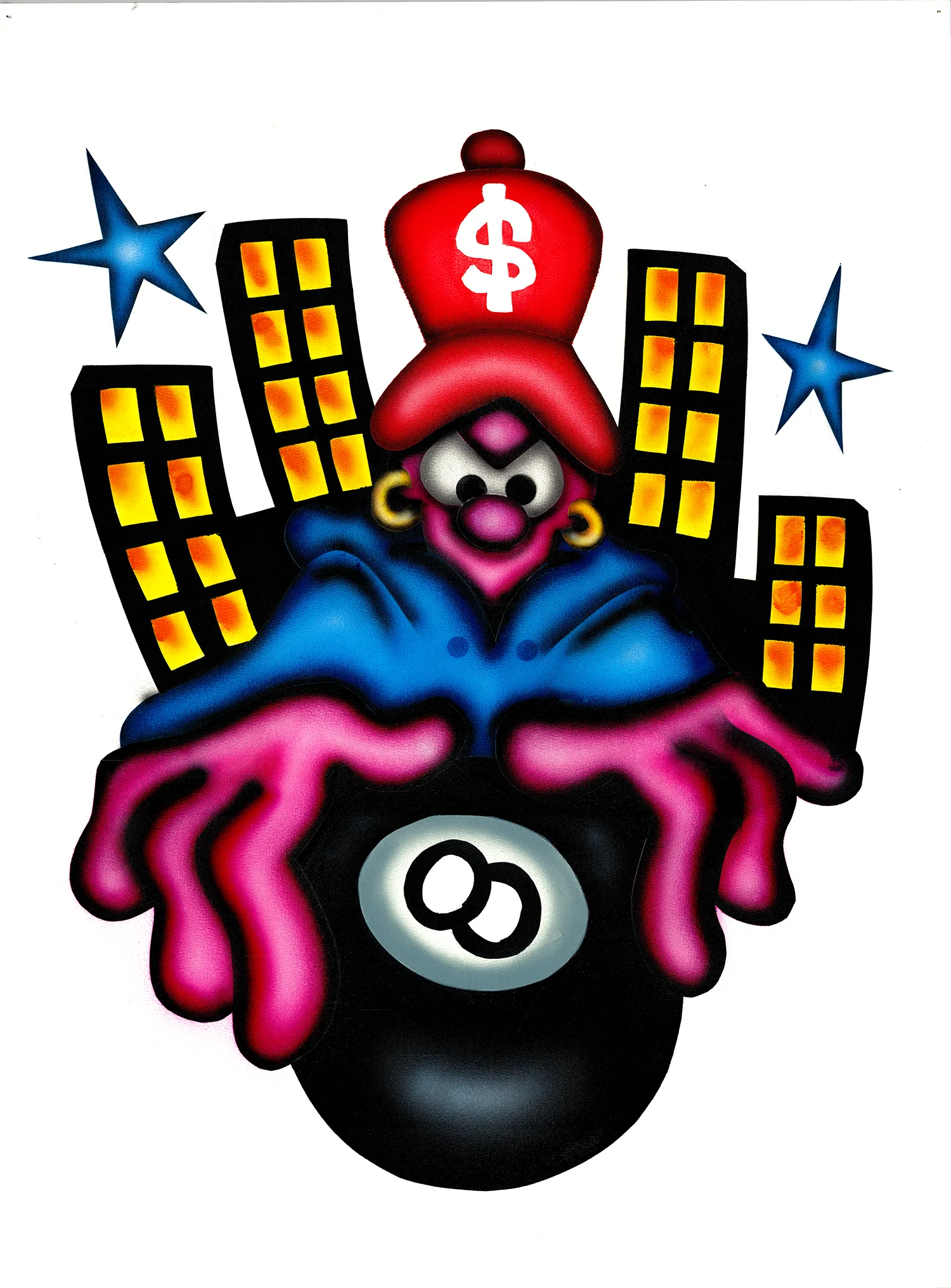 Limited Edition 8Ball Print